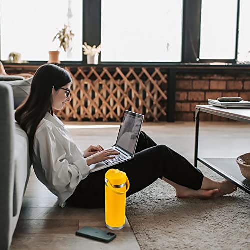 FLORAPELL Straw lid for Yeti Rambler 18 26 36 64 oz, Lid with Straws and Flexible Handle, Replacement Cap for Yeti 18oz 26oz 36oz 64oz Rambler Water Bottle Straw Cap, King Crab - Image 3