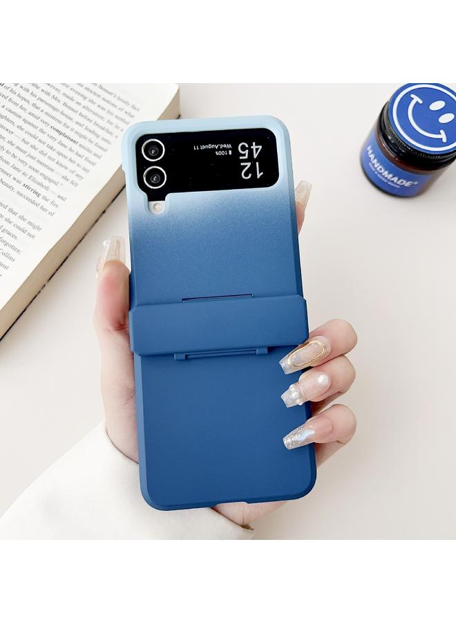 اس-توب جراب لهاتف Samsung Galaxy Z Flip3 5G Skin Feel PC غطاء كامل مقاوم للصدمات - Image 3