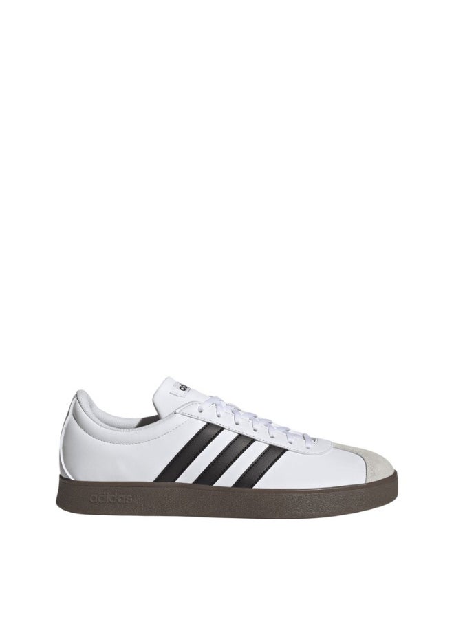 Adidas adidas VL COURT BASE White Skateboarding SHOES for Men - 3.5  - Image 1