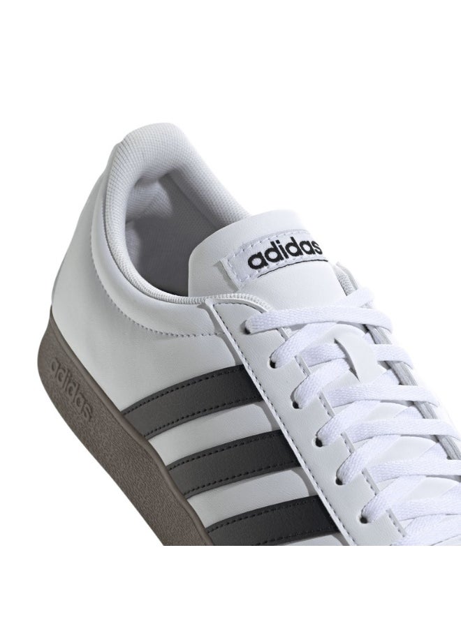 Adidas adidas VL COURT BASE White Skateboarding SHOES for Men - 3.5  - Image 4