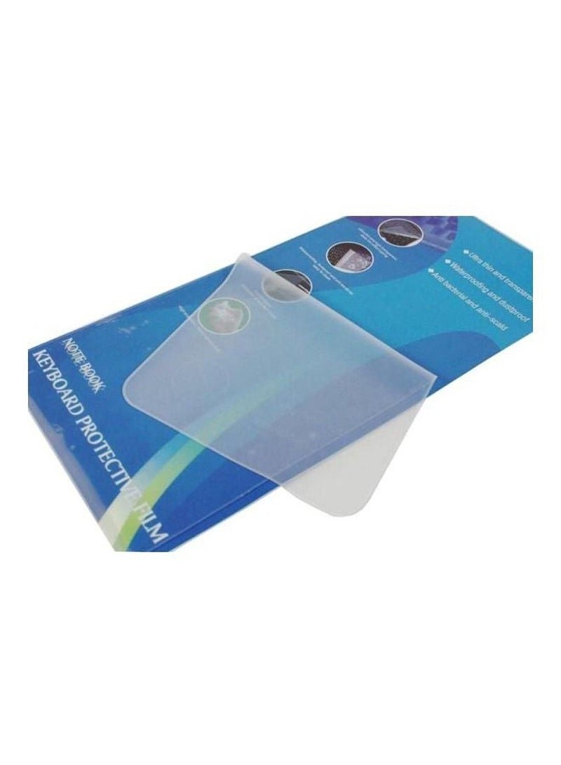 قطعتين من حافظة لوحة مفاتيح الكمبيوتر المحمول مقاس 13 إلى 14 بوصة، غطاء حماية للوحة مفاتيح الكمبيوتر المحمول، طبقة واقية شفافة للوحة المفاتيح - Image 1
