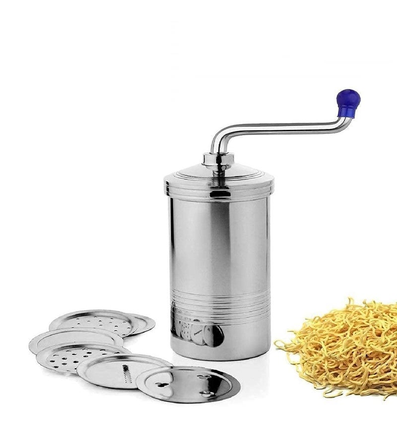 Ameraempire Ameraempire Stainless Steel Kitchen NoodlesPressMurukku puttu bhujia Idiyappam PressChakli MakerMurukku Machinefor Sev NamkeenNoodlesMaggi Machine  - Image 2
