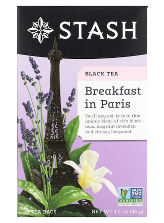 Black Tea Breakfast in Paris 18 Tea Bags 1.2 oz (36 g) - pzsku/Z957EFE7ED9E59A3AA6B7Z/45/_/1729077070/7c6484c3-0e05-4909-ac83-d2501f08566d