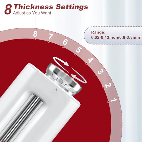 MIKESIER 3 Pieces Pasta Maker Attachment for Kitchenaid Stand Mixers, Noodle Maker 3 PCs Set of Pasta Roller Fettuccine Cutter Spaghetti Cutter, Pasta Attachments Accessories with Cleaning Brush - Image 4