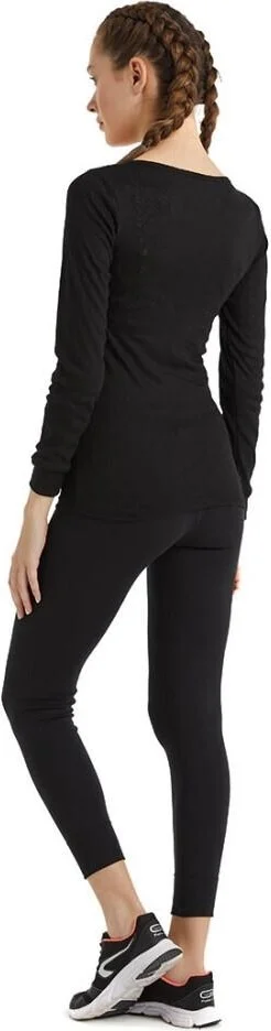 Blackspade Women's Long Sleeve Level 1 Black Thermal C8T6N2O1