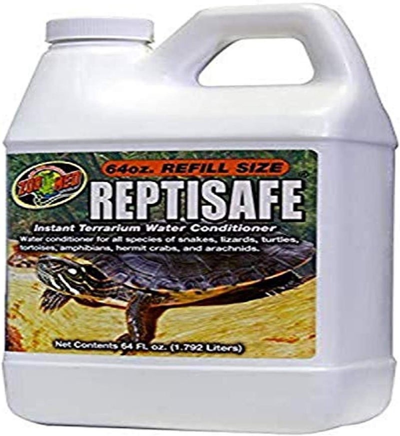 Zoo Med ReptiSafe Instant Terrarium Water Conditioner, 64 oz