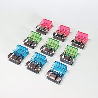 CARL Carl Slide Clip Multipurpose Large Clip Paper Clip Bag Clip for Snack Bags and Food Bags Assorted Color 9pcs (MC-53)  - Image 1