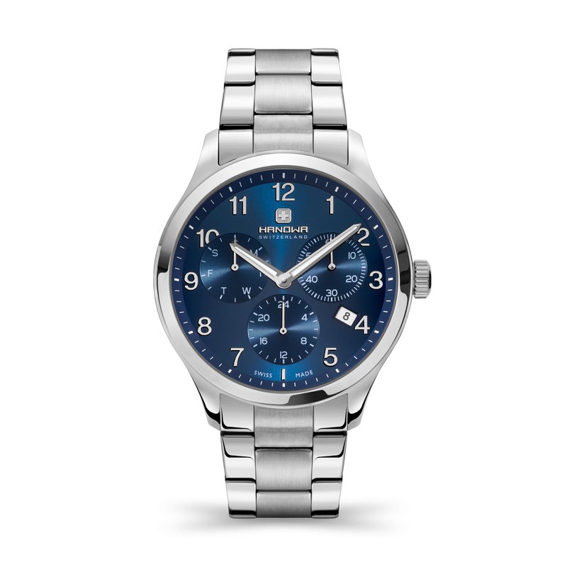 HANOWA BIRSECK Blue Dial Analog Watch for Men - HAWGI2200202 - Image 5