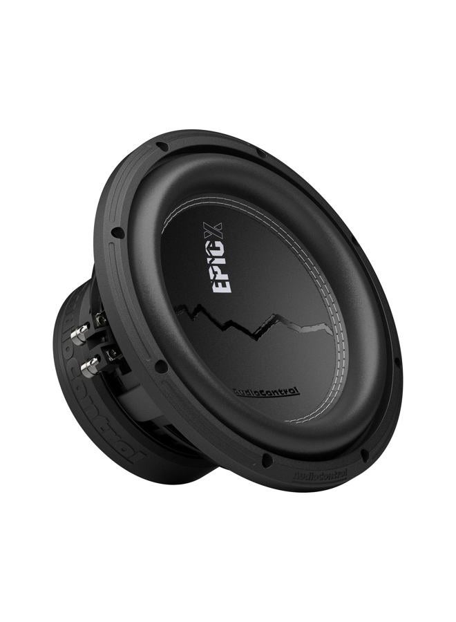 EPICX Series 10” Car Subwoofer Speaker, 750W Max Power (500W RMS), 2 Ohm Dual Voice Coils, Loud Pro StreetBass Sub for Car Audio System