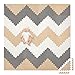 Play Platoon NonToxic ExtraThick 96 Piece Triangle Play Mat  Comfortable 6x6ft Cushiony Foam Floor Puzzle Exercise Mat for Kids  Toddlers  Sand Gray  Cream - Image 4