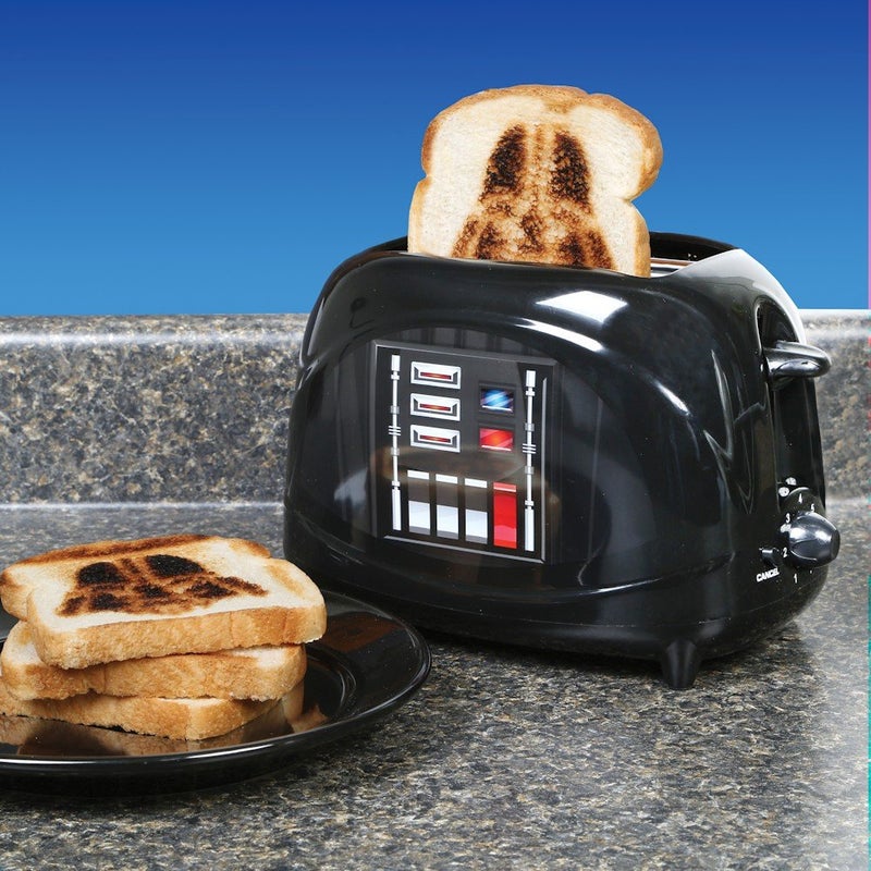 Uncanny Brands Star Wars Darth Vader Two-Slice Empire Toaster - Image 3