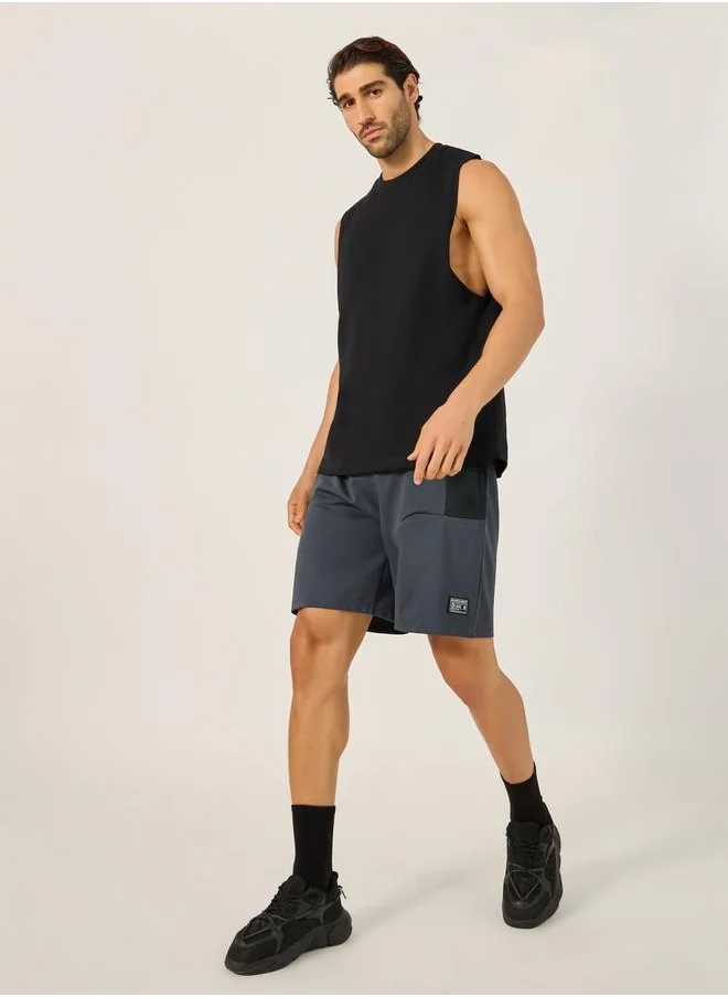 ستايلي Color Block Regular Fit Shorts