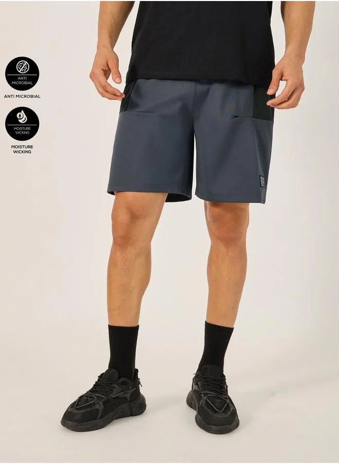 ستايلي Styli Color Block Regular Fit Shorts