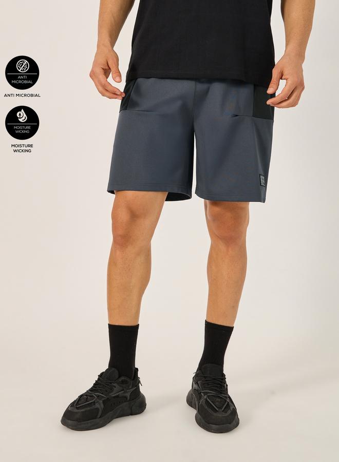Styli Styli Color Block Regular Fit Shorts  - Image 1