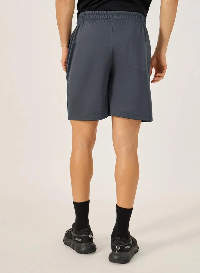 Styli Styli Color Block Regular Fit Shorts