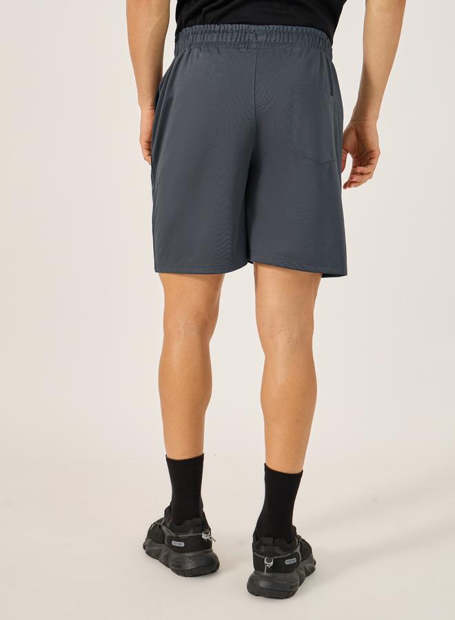 Styli Styli Color Block Regular Fit Shorts  - Image 5