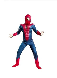 Oulabi Mir Spiderman Costume with Digital Muscles 4-5 Years Old 