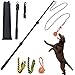SailStart Flirt Pole for Dogs Heavy Duty 40inch Extendable Aluminum Alloy Dog Flirt Pole for LargeMediumSmall GogsInteractive Dog Toys for IndoorOutdoor - Image 3
