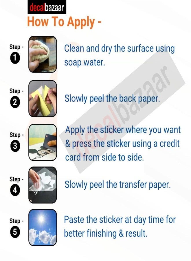 decalbazaar Round Number 1-50 Sticker, Glossy Vinyl, 4 Inches, Golden (Code 23.88) - Image 4