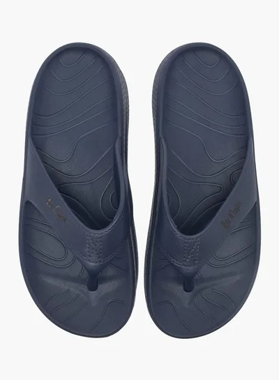 Lee Cooper Mens Logo Print Slip-On Thong Slippers