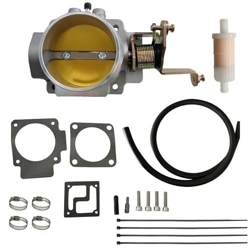 Conoouxl 1724 62mm Throttle Body Replacement for BBK Compatible with 40L 19912003 and Cherokee 19982001 40L YJ TJ XJ ZJ WJ High Flow Power - Image 1