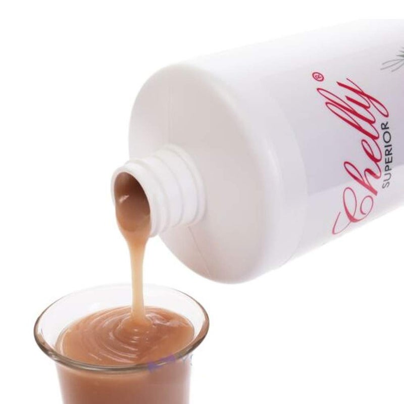 Chelly Superior Infused with Chocolate Brazilian Keratin Treatment 946ml (32 fl oz) | Progressive Brush | Straightening & Smoothing System | Hair Straightening Therapy | 100% Straight Hair | Frizzy Free - Image 2