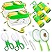 Biubee 2Sets Bug Catcher for Kids Sturdy Bugs Catching Kit Gifts with Binoculars Butterfly Net Collector Insect Catcher Tweezer Bug Habitat Outdoor Explorer Kit for 3 4 5 6 7 8 Children - Image 2