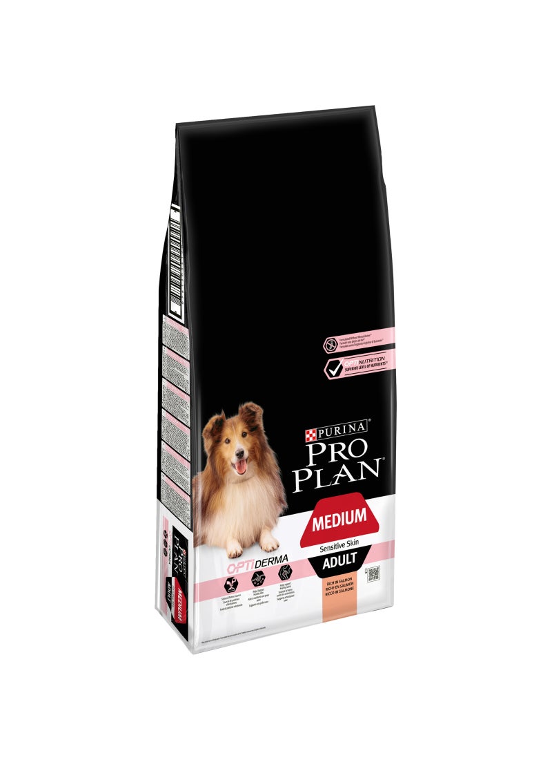 Purina Pro Plan طعام جاف للكلاب البالغة متوسطة الحجم ذو البشرة الحساسة مع السلمون - Image 4