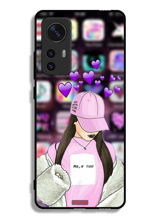 Tolwak - Xiaomi 12 Protective Case Cover Anti Social Club - Image 1