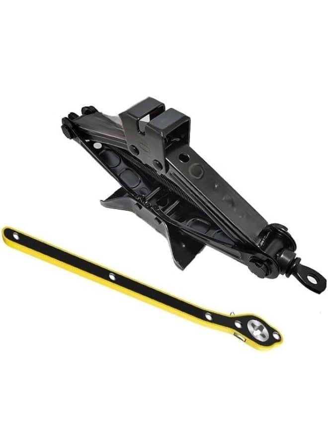 Professional Car Tire Change Tool – Manual Scissor Jack, 1.5 Ton Capacity, Labor-Saving, Suitable for Various Cars and Vehicles - Image 1