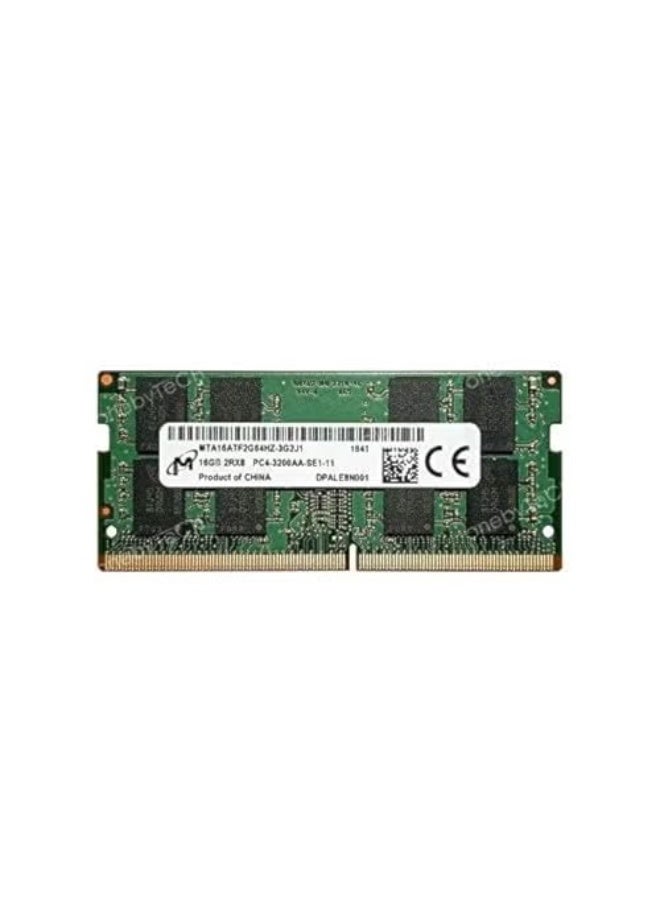 مايكرون ذاكرة RAM للابتوب بسعة 16 جيجابايت DDR4 بسرعة 3200 ميجاهرتز SODIMM، PC4-25600، 260 دبوس، 1.2 فولت، ترقية ذاكرة عالية السرعة لأجهزة اللابتوب والكمبيوتر المحمول المتوافقة - Image 3