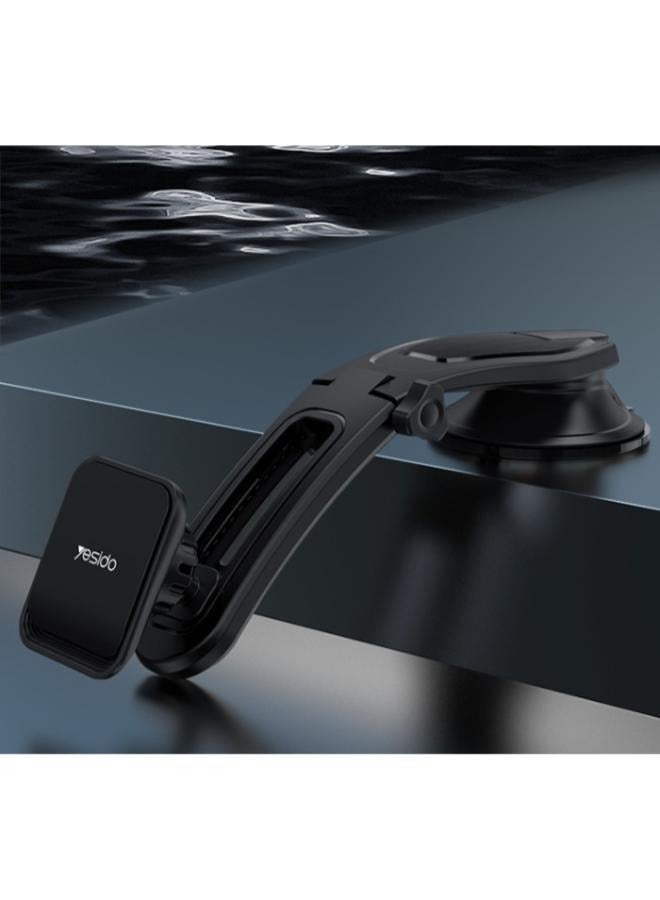 Yesido C107 360 Degree Rotation Flexible Magnetic Magnet Dashboard Car Mobile Phone Holder - Image 4