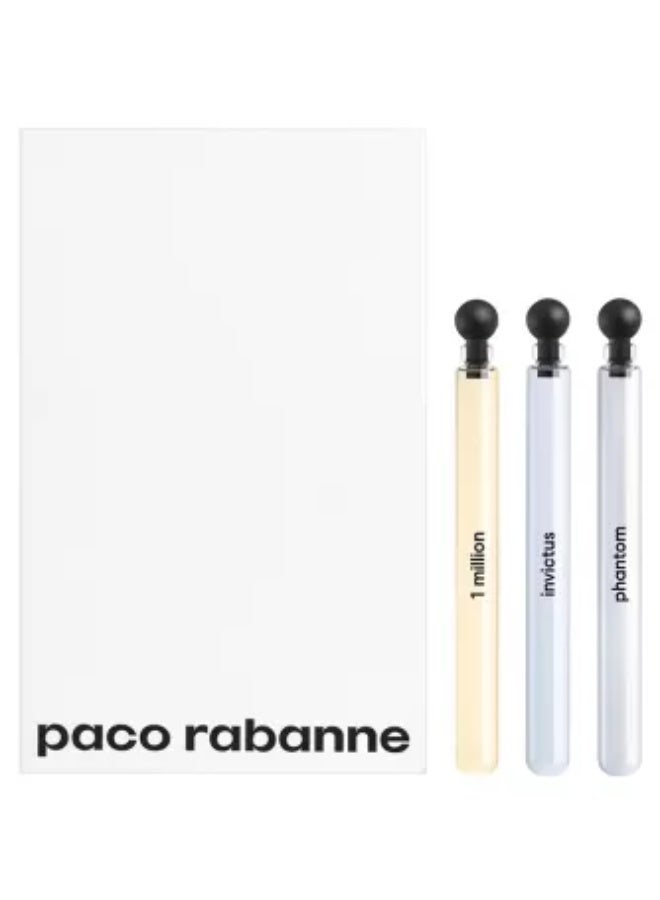 باكو رابان مجموعة هدايا صغيرة بتوقيت شرق الولايات المتحدة3 × 4 مل (1 مليون + إنفيكتوس + فانتوم)