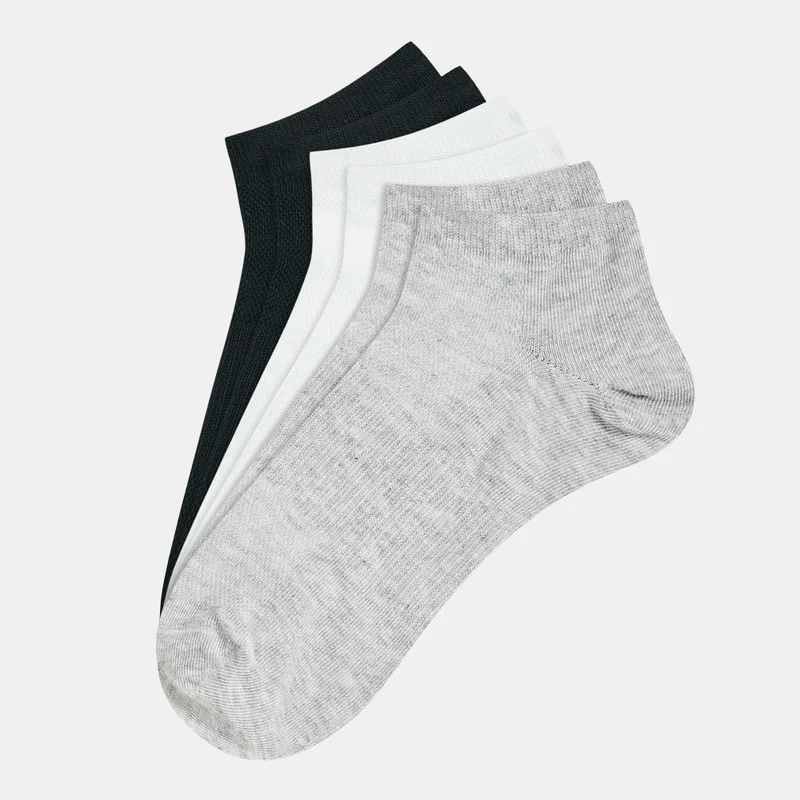 Quarter Cushioned Socks (3 Pack)