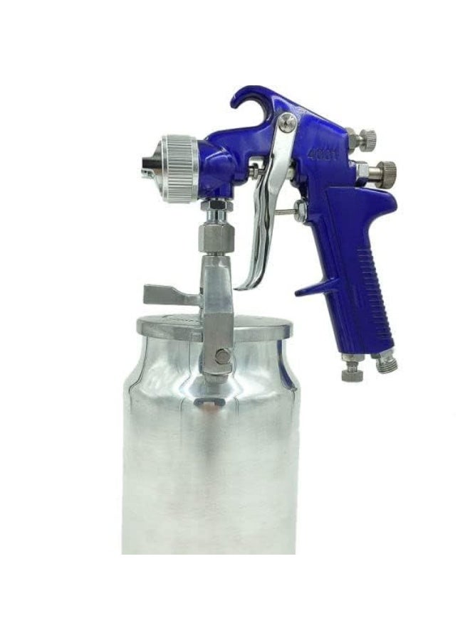 Spray Paint Gun Air Paint Gun-4001, Pneumatic Spray Paint Gun 1 Litre Cup, 1/4 Air Inlet, 50-80psi - Image 4