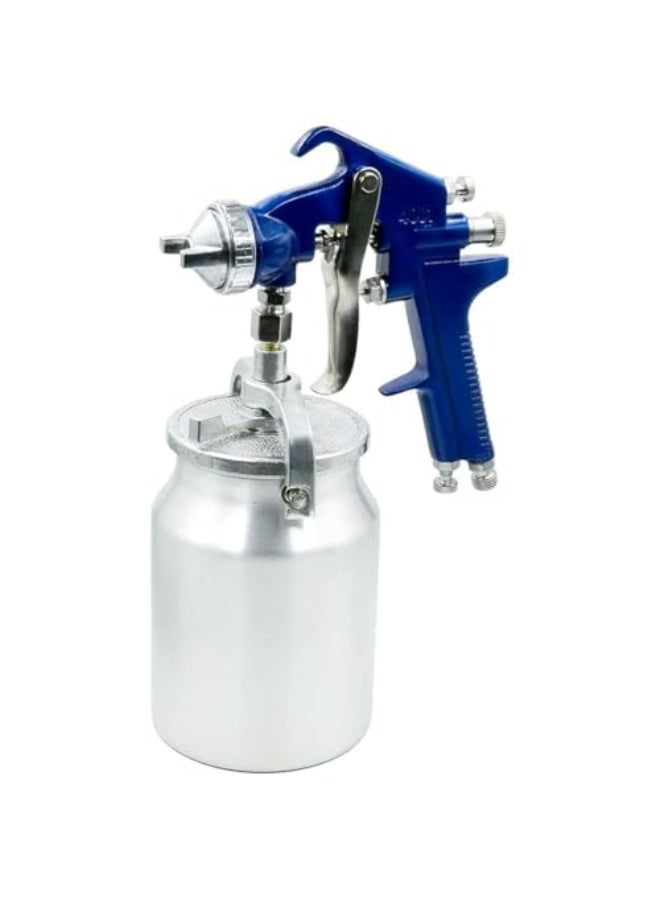 Spray Paint Gun Air Paint Gun-4001, Pneumatic Spray Paint Gun 1 Litre Cup, 1/4 Air Inlet, 50-80psi - Image 1