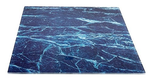 Clever Chef Glass Cutting Board by Clever Chef | Non Slip Cutting Board is Shatter-Resistant, Durable, Stain Resistant, Dishwasher Safe | 12" x 15.75", Marble - Image 2
