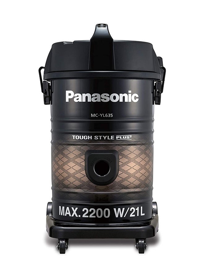 باناسونيك مكنسة كهربائية 2200 وات 21 L 2200 W MC-YL635T747 أسود - Image 2