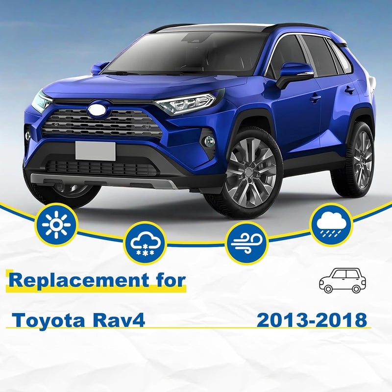 HRSNO مجموعة شفرات مساحات الزجاج الأمامي HRSNO (3 عبوات) - Image 2