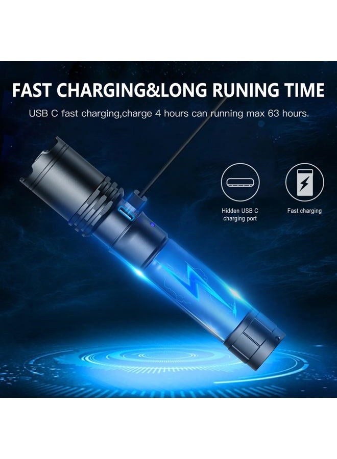 KLARUS EP10 Rechargeable Flashlight, High Lumens 1000 Lumens EDC Flashlight, USB C Flashlight with 2600 mah Battery, Waterproof Torch Light for Camping, Outdoor, Emergency Use - Image 4