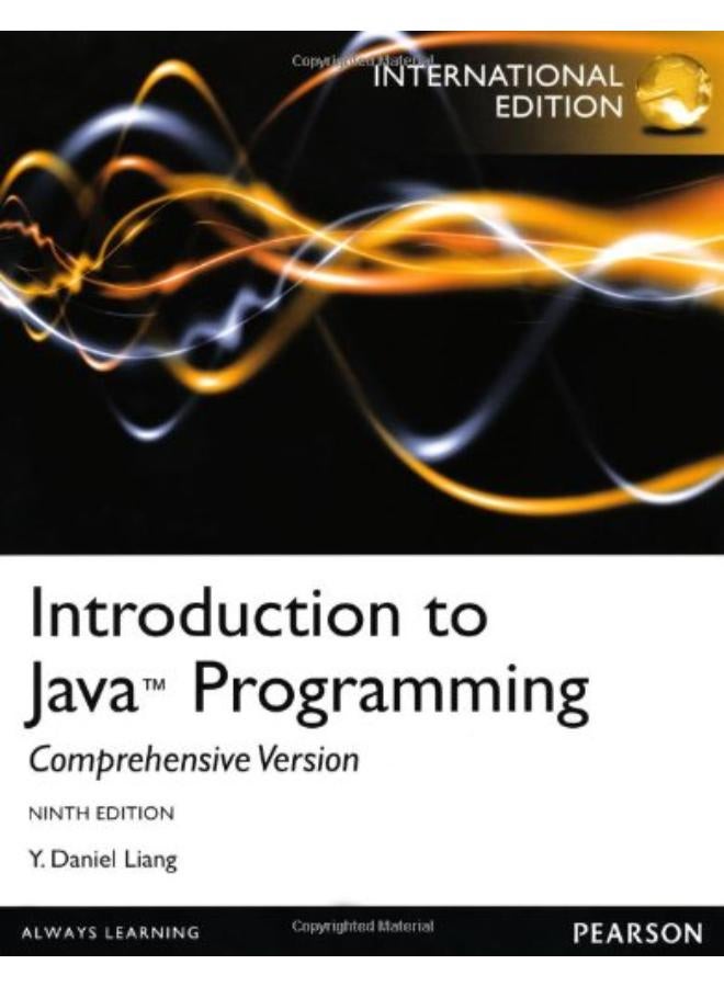 Introduction to Java Programming, Comprehensive Version