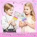 Qinline 30 Pack Easter Gifts for Kids Mini Heart Pop Fidget Toy with Gift Cards for Boys Girls Bulk Kid Easter Egg Fillers Party Favors School Classroom Prizes Exchange Goodie Bags Stuffers - Image 4