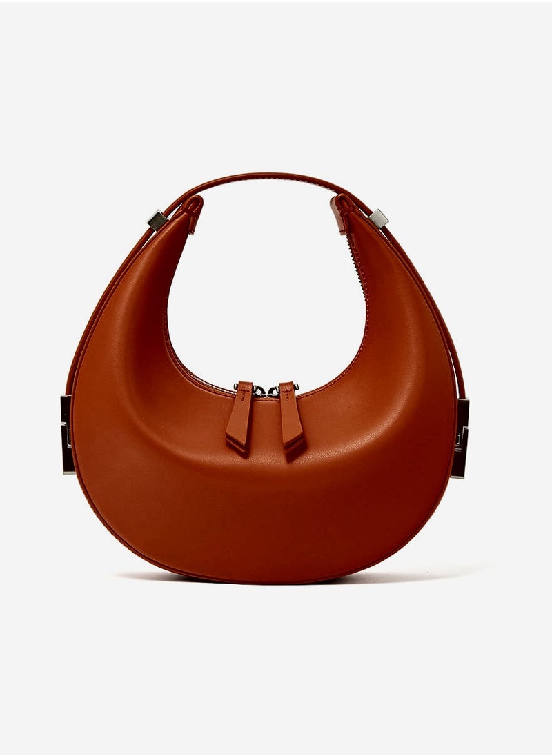 OS OSOI Mini Toni Bag Mini Leather Top Handle Handbag Shoulder Crossbody Bags  - Image 1