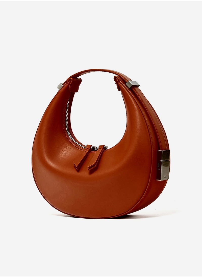 OS OSOI Mini Toni Bag Mini Leather Top Handle Handbag Shoulder Crossbody Bags  - Image 2