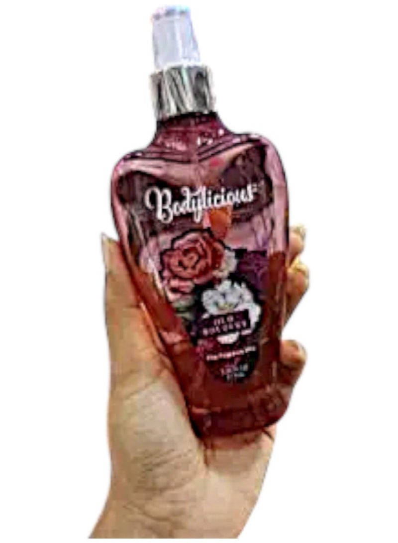 بودي ليشاس بودي ليشيوس بخاخ معطر الجسم برائحة عود بوكيه للنساء – عطر فخم ومنعش – 217 مل - Image 1