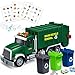 Bstoyder Kids Toys for 3 4 5 6 7 8 Years Old Boys 15 Large Garbage Truck Toy Friction Powered Garbage Recycling Truck with Lights and Sounds 3 Trash Bins with Trash Cards Birthday Gifts for Boys Girls - Image 3