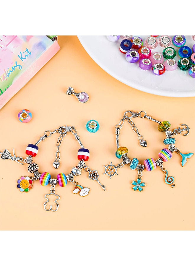 YelaJoy 138 Girls' Bracelet Making Set Children's Jewelry Making Set Children's Diy Jewelry Gift Set  - Image 3
