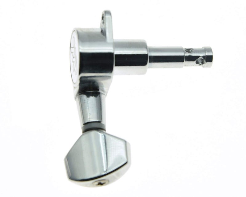 Wilkinson Left Handed EZ-LOK Post Guitar Tuning Keys Lefty Guitar Tuners Machine Heads Chrome - Image 3