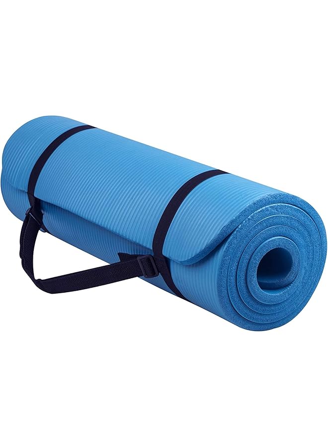 Nariele Yoga Excercising Mat Blue Mf118 3 - Image 2