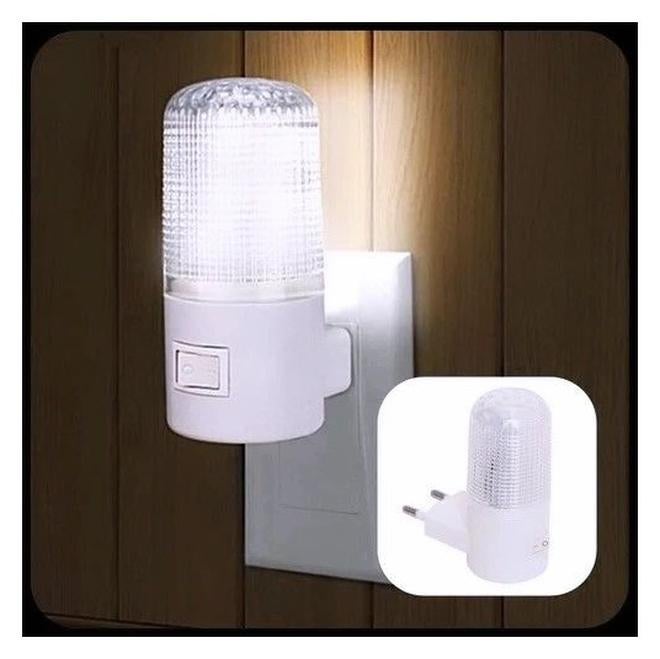 نجفة شوب ، وناسة ليد ، مناسبة للديكورات و مناسبة للاضاءات الليلية ، لون ابيض ، مصنوعة من الاكليرك ، مقاس 2*2*5 - Image 1